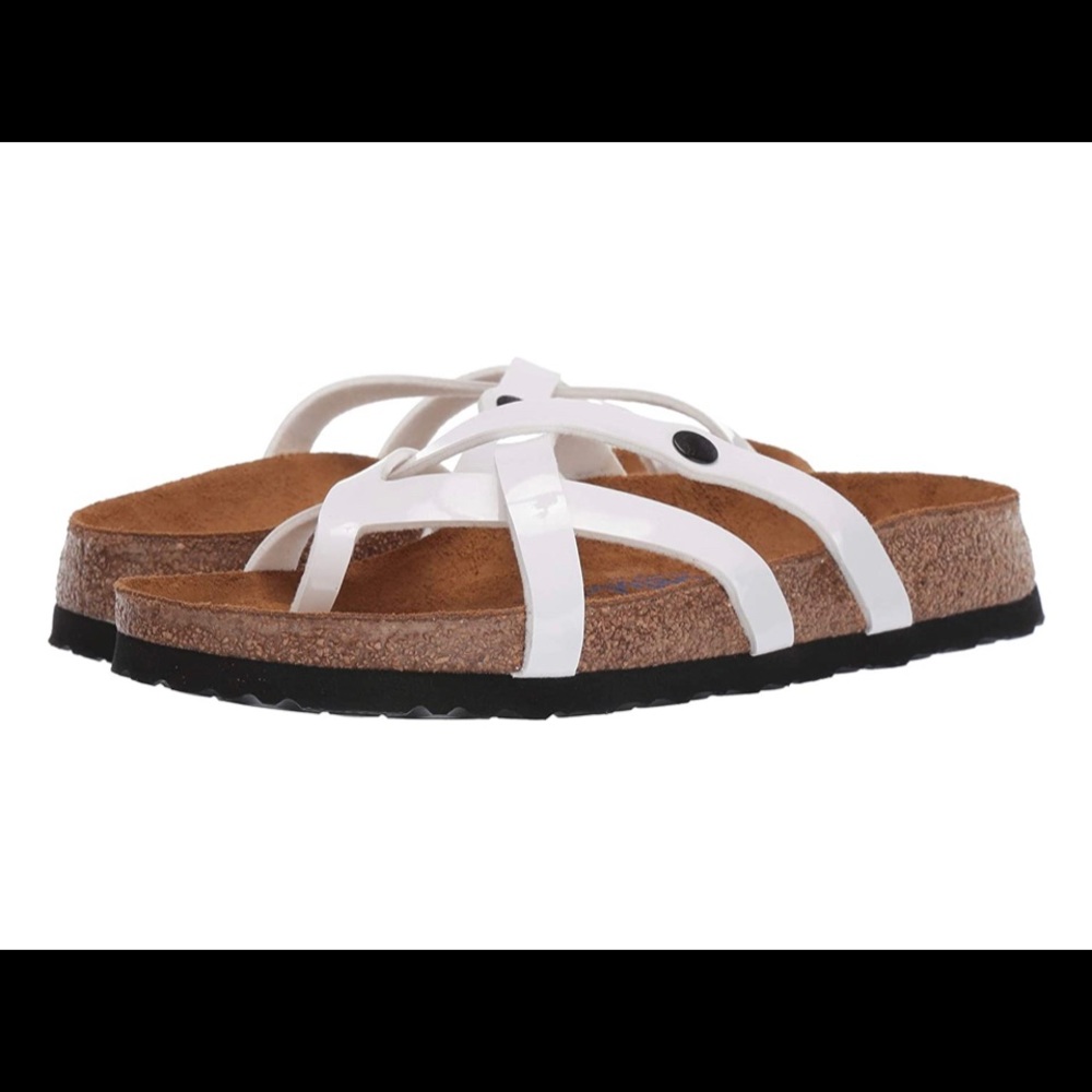 White Strappy Betula Sandals 🩴
